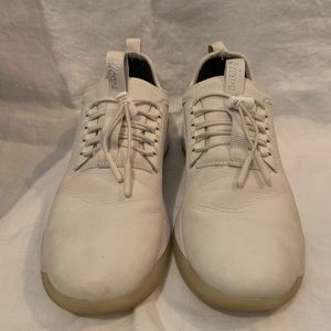 White nursing school cloves